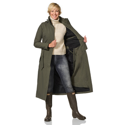 Happy Rainy Days Extra langer Regenmantel Montreal Olive 