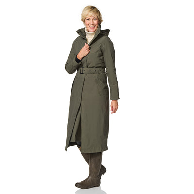 Happy Rainy Days Extra langer Regenmantel Montreal Olive 