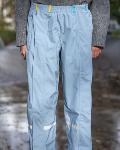 Hello Rain Premium Regenhose – Perlblau