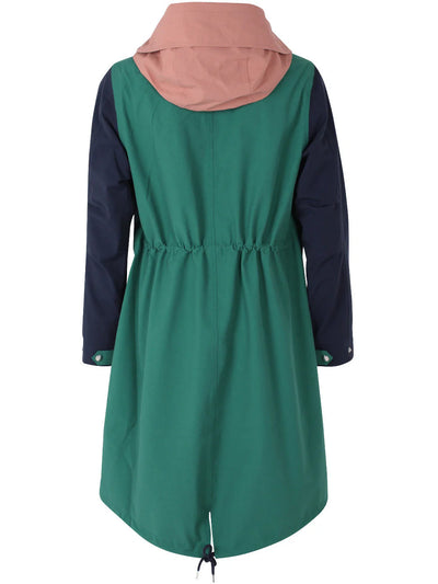 Danefae Premium Winterregenmantel Damen Danesandur Schwarz 