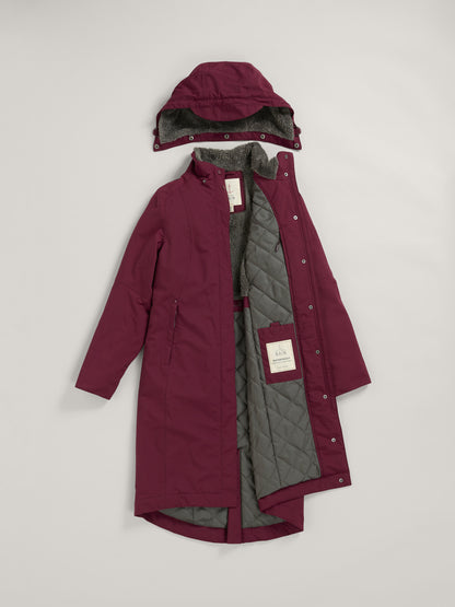 Seasalt Winter Parka Women Janelle Bergamot Purple 