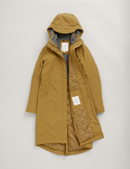 Seasalt Winter Parka Women Janelle Oak Mustard 