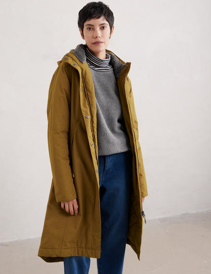 Seasalt Winter Parka Women Janelle Oak Mustard 