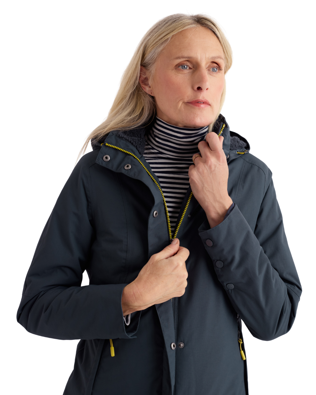 Seasalt Winter Parka Dames Janelle Donkerblauw/ Squid Ink