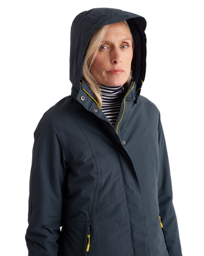 Seasalt Winter Parka Dames Janelle Donkerblauw/ Squid Ink