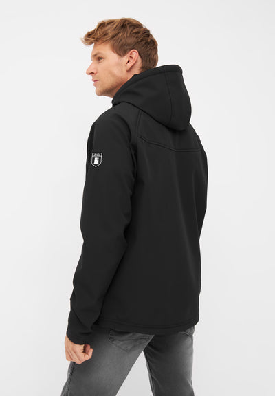 Derbe Isleby Softshell Schwarz/Schwarz