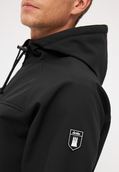 Derbe Isleby Softshell Schwarz/Schwarz