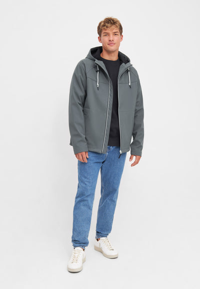 Derbe Isleby Softshell Lava Smoke Navy