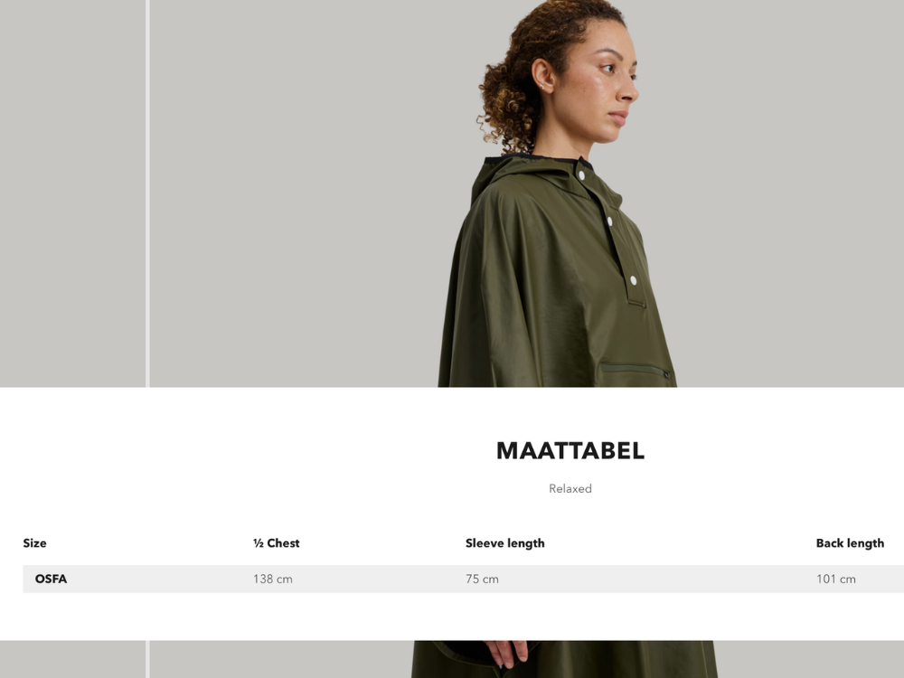 Maattabel_PU_poncho_1