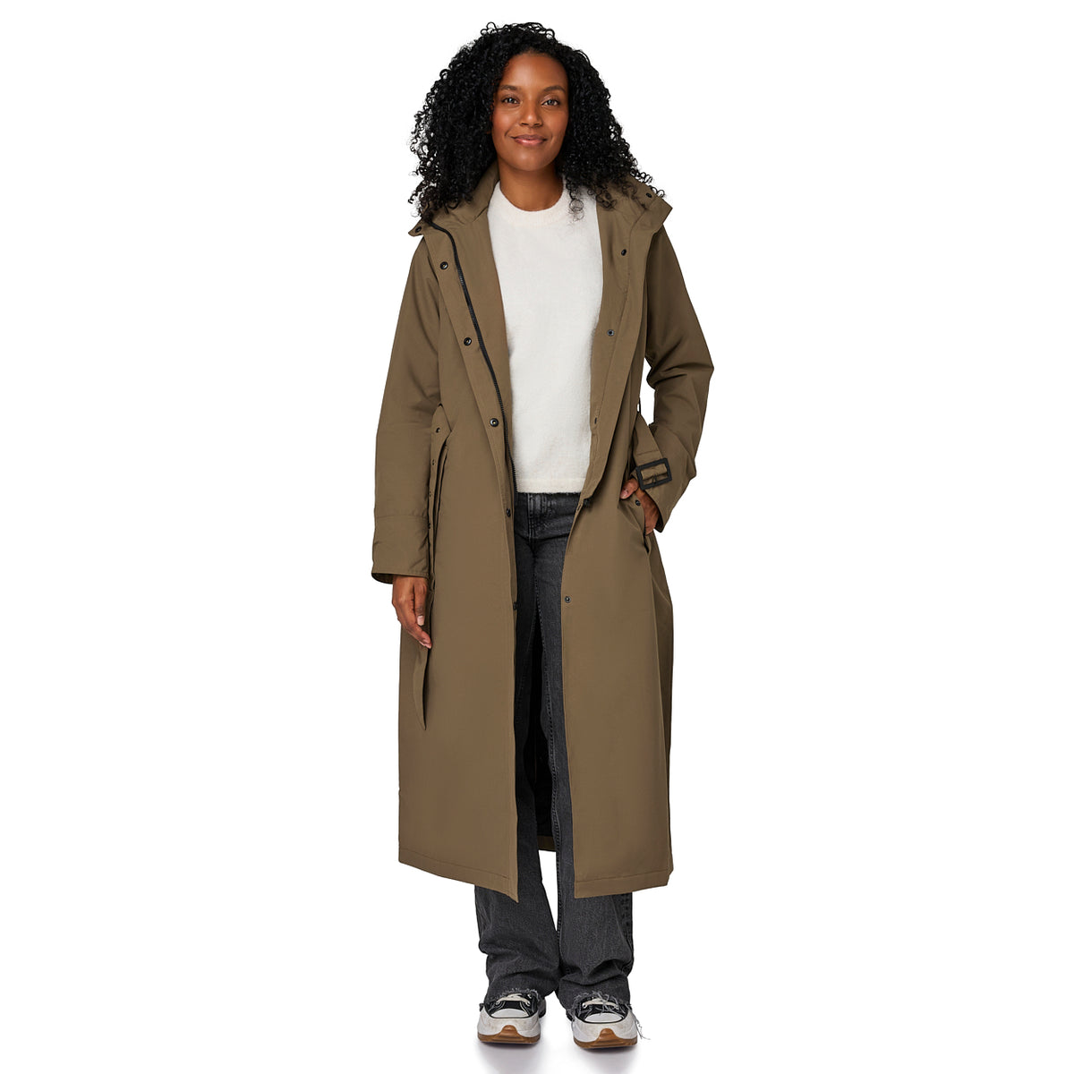 Happy Rainy Days Extra Lange Regenjas Montreal Brown
