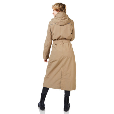 Happy Rainy Days Extra Long Raincoat Montreal Camel