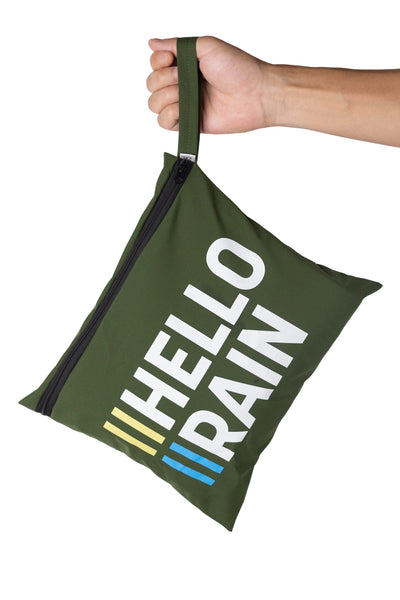 Hello Rain Premium Regenhose – Oliv