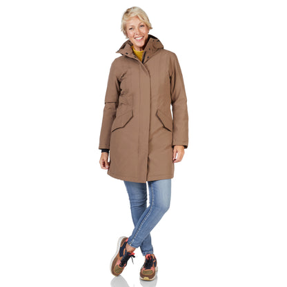 Happy Rainy Days Winter Jacket Women Orlando Black