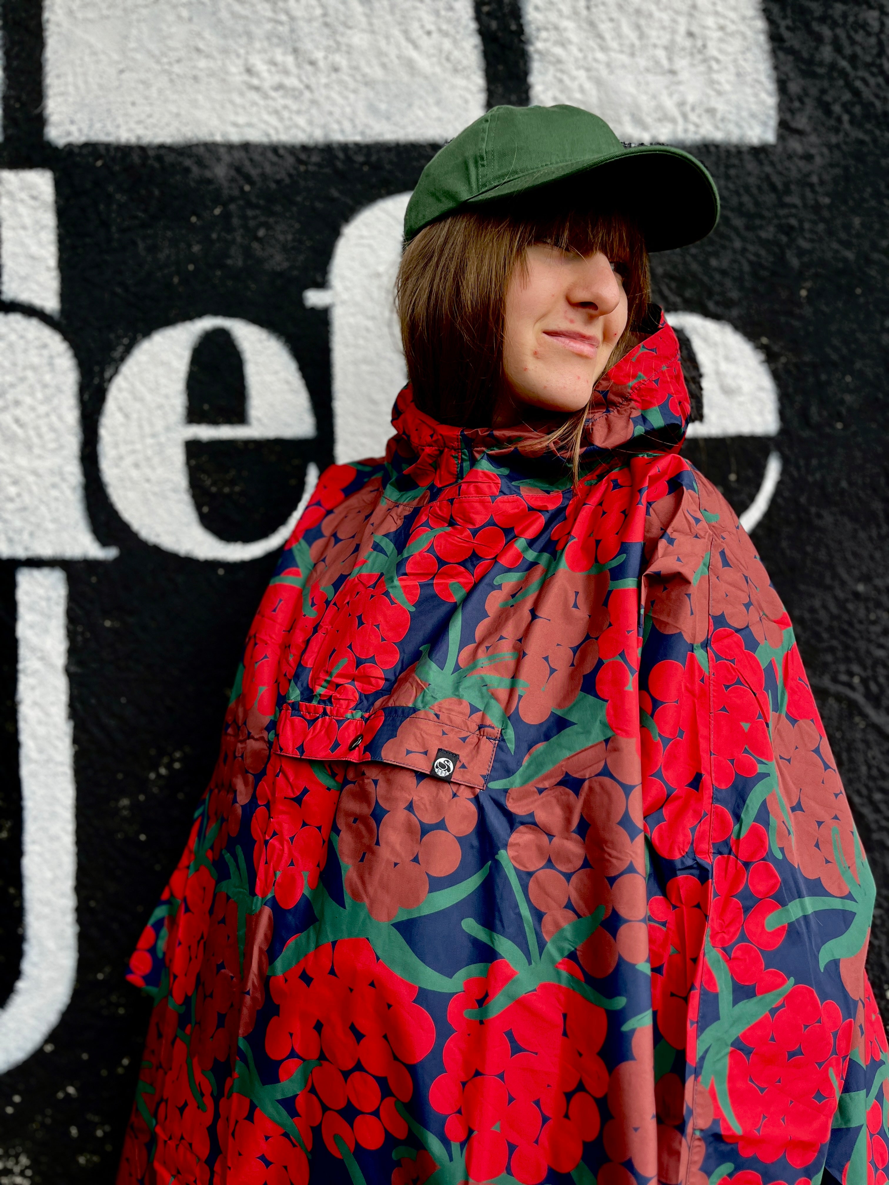 Danepackit Regenponcho Dark Navy Maxiberry