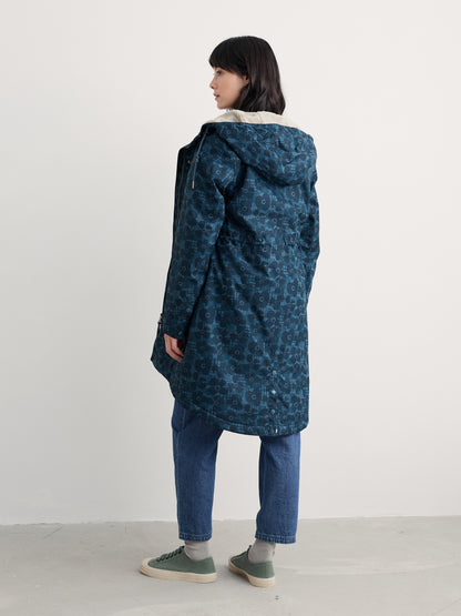 Seasalt Winter Parka Women Plant Hunter Woodland 