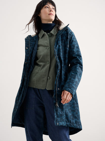 Seasalt Winter Parka Women Plant Hunter Woodland 