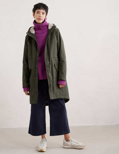 Seasalt Winter Parka Dames Plant Hunter Woodland