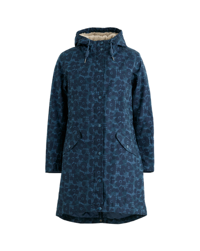 Seasalt Winter Parka Dames Plant Hunter Patchwork Bloom Squall