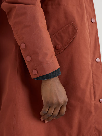 Seasalt Winter Parka Women Plant Hunter Woodland 