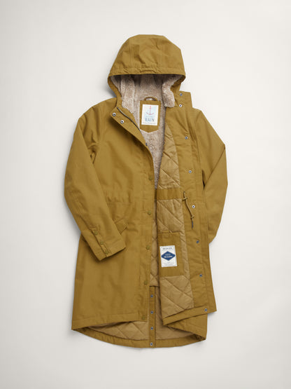 Seasalt Winterparka Damen Plant Hunter Oak Mustard 