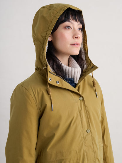 Seasalt Winterparka Damen Plant Hunter Oak Mustard 