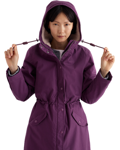 Seasalt Winter Parka Dames Plant Hunter Blackthom