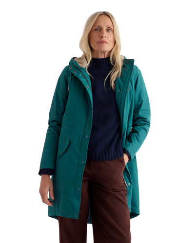 Seasalt Winter Parka Women Plant Hunter Petrol/ Gust