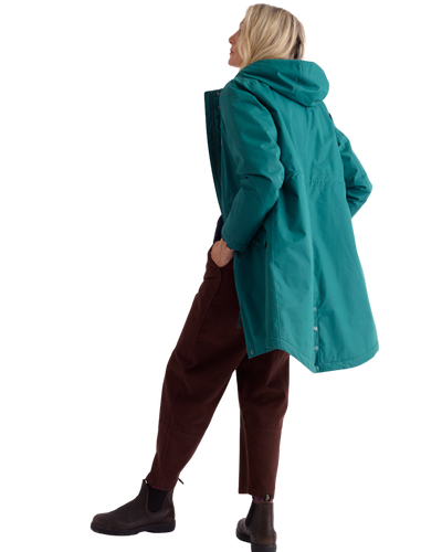 Seasalt Winter Parka Women Plant Hunter Petrol/ Gust