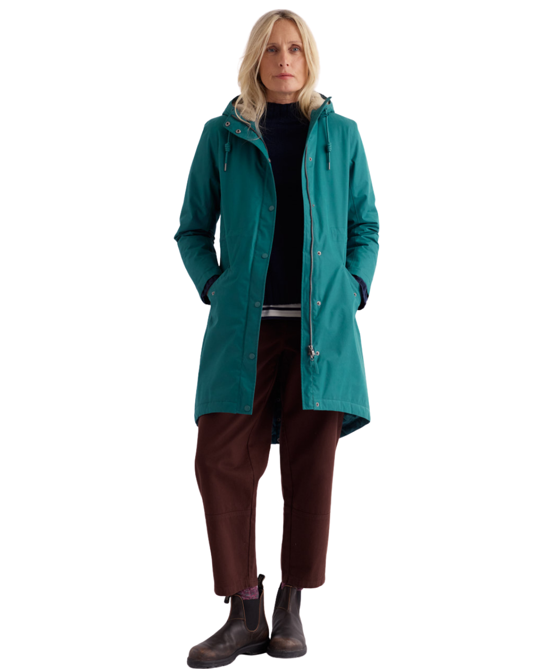 Seasalt Winter Parka Women Plant Hunter Petrol/ Gust