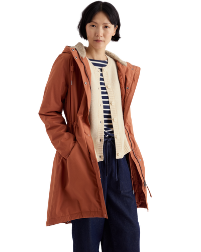 Seasalt Winter Parka Dames Plant Hunter Hazel