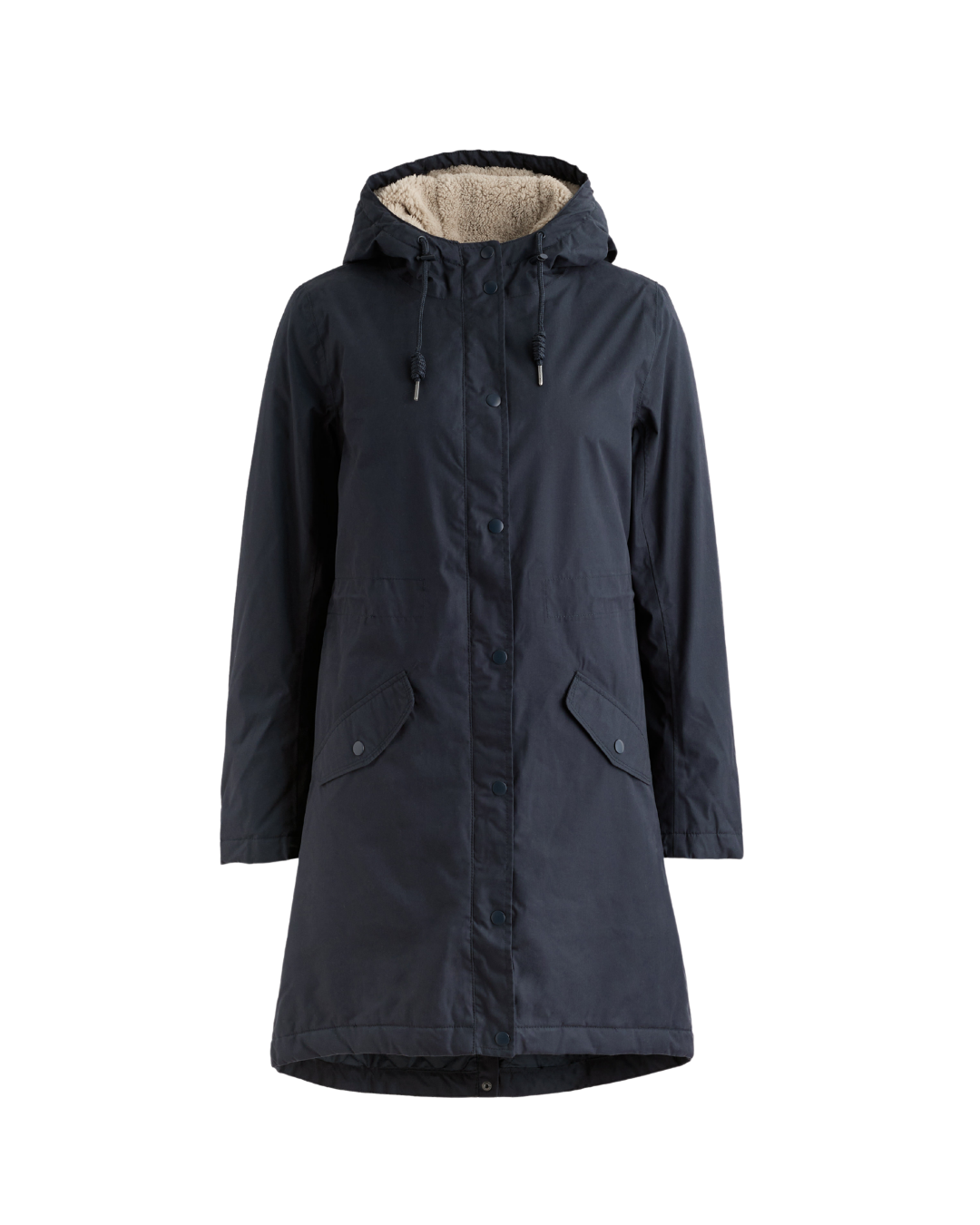 Seasalt Winter Parka Women Plant Hunter Midnight Blue 