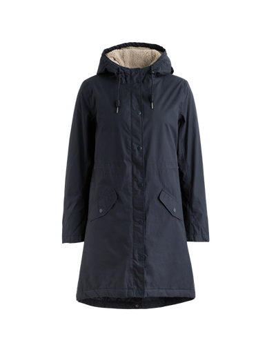 Seasalt Winter Parka Women Plant Hunter Midnight Blue 