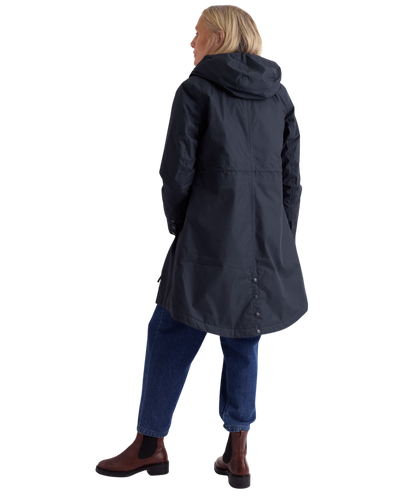 Seasalt Winter Parka Women Plant Hunter Midnight Blue 