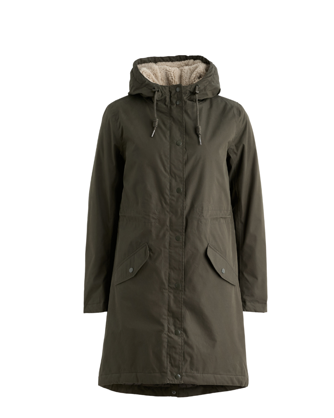 Seasalt Winter Parka Women Plant Hunter Woodland 