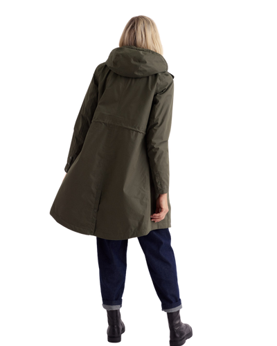 Seasalt Winter Parka Women Plant Hunter Woodland 
