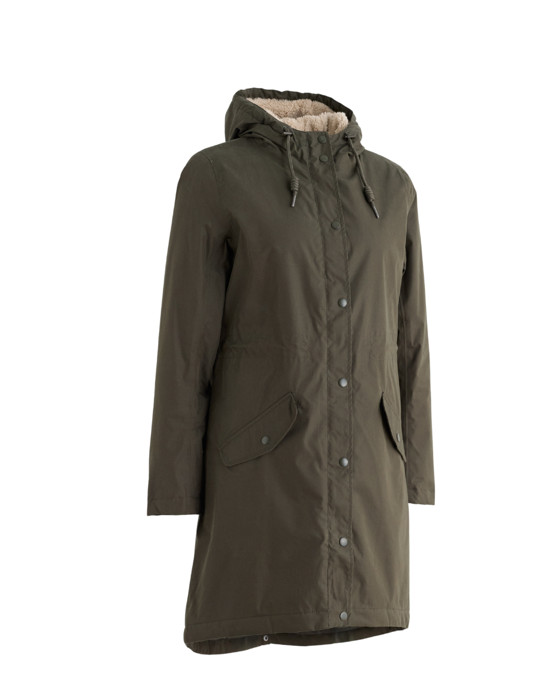 Seasalt Winter Parka Women Plant Hunter Woodland 
