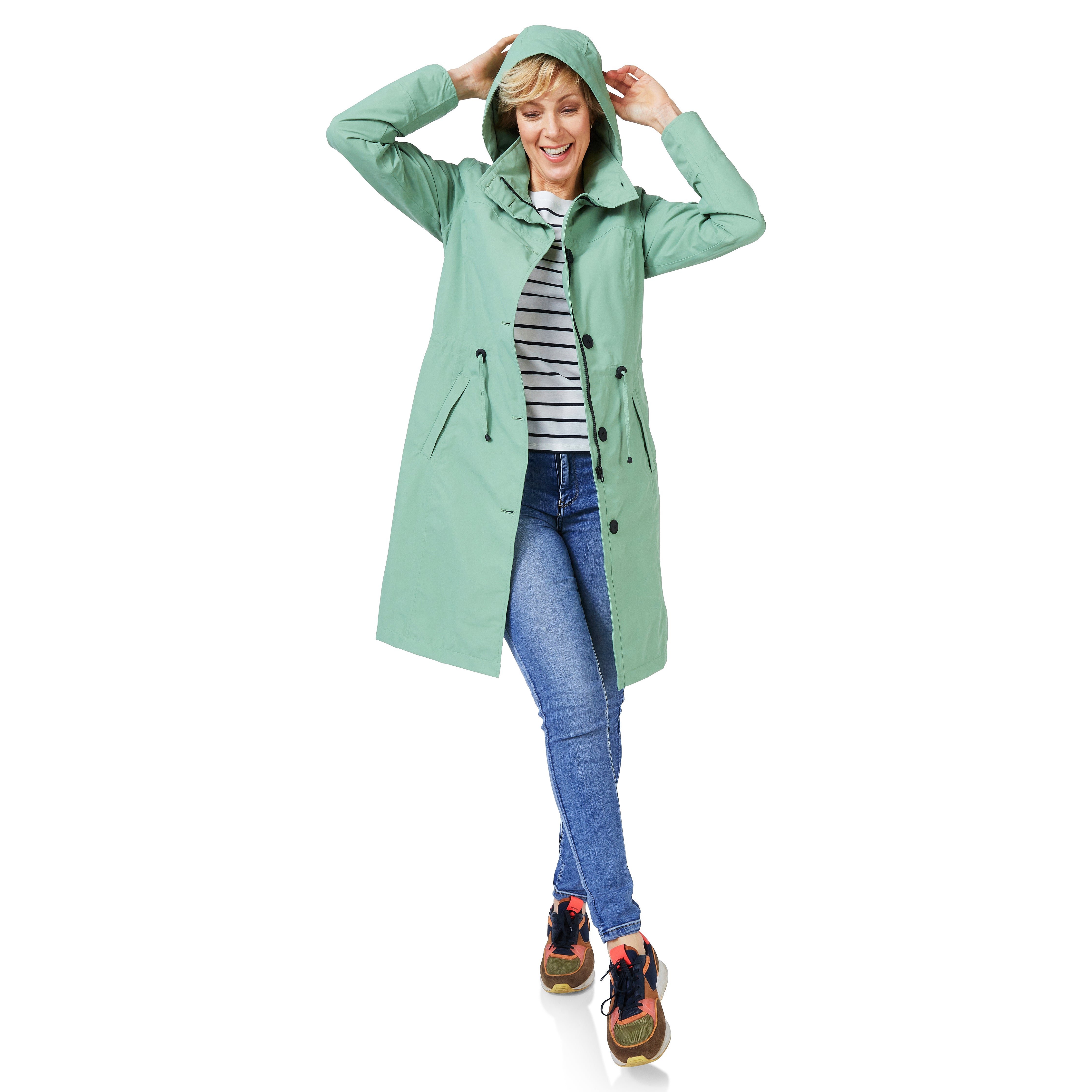 Happy Rainy Days Regenjas Porto Frost mint