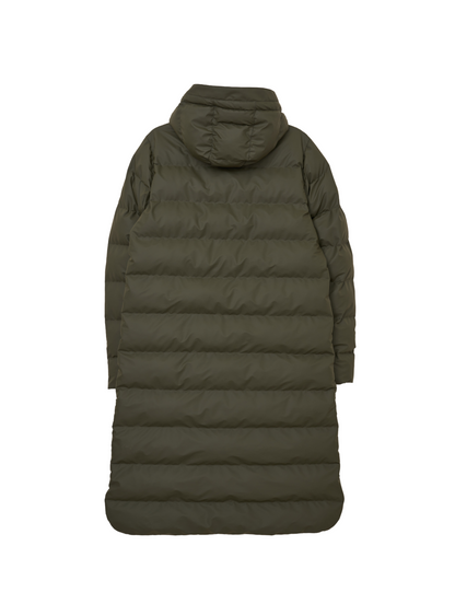 Tanta Lange Dames Puffer Puddle Khaki