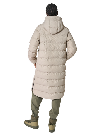 Tanta Lange Dames Puffer Puddle Stone Grey