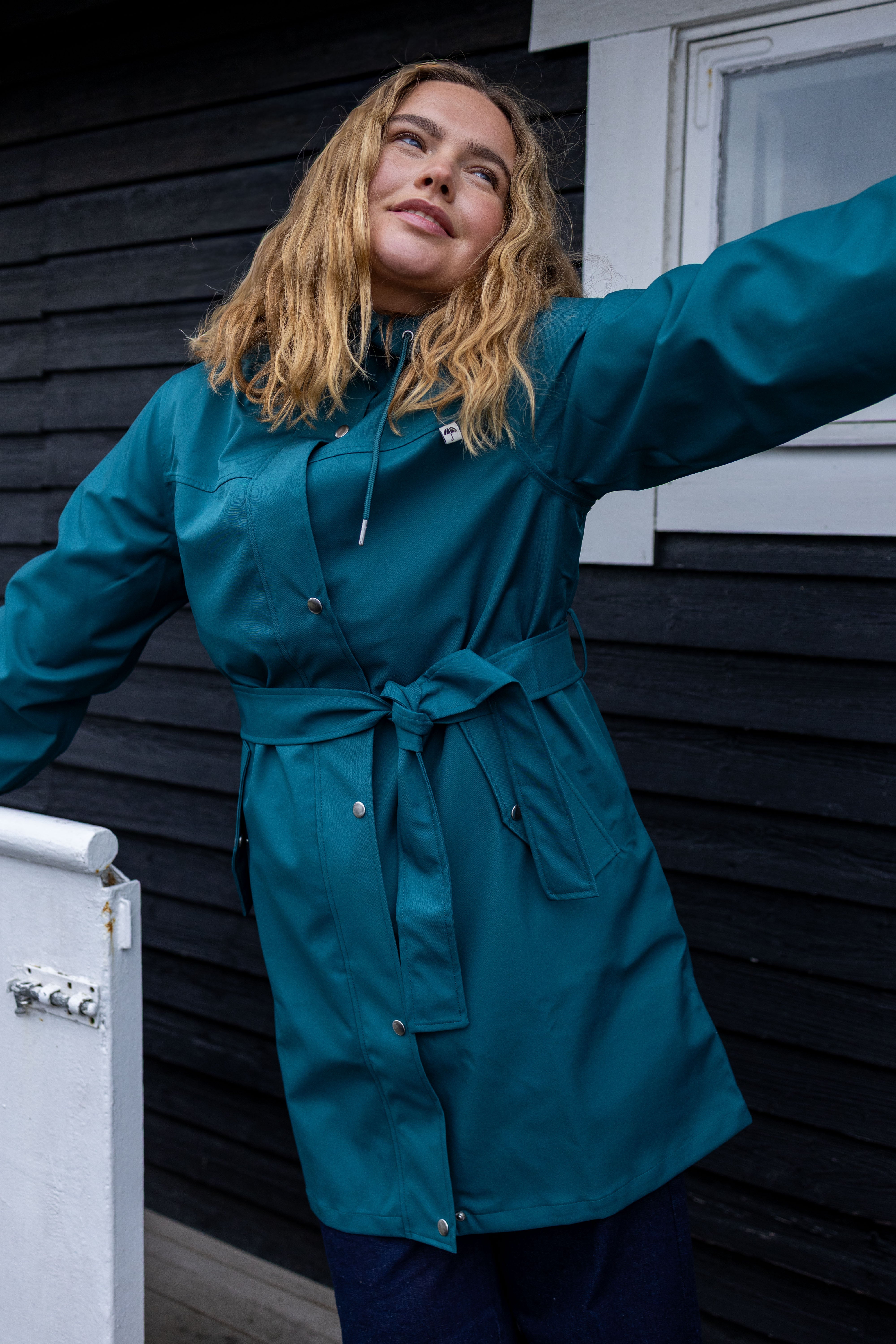 Danefae Raincoat Women Danerainlover Dark Slate