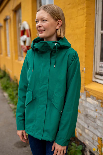 Danefae Premium Winterregenmantel Damen Danesandur Schwarz 