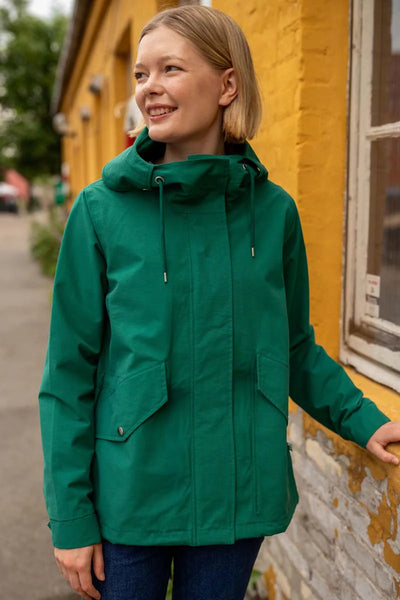 Danefae Premium Winterregenmantel Damen Danesandur Schwarz 