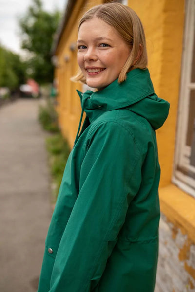 Danefae Premium Winterregenmantel Damen Danesandur Schwarz 