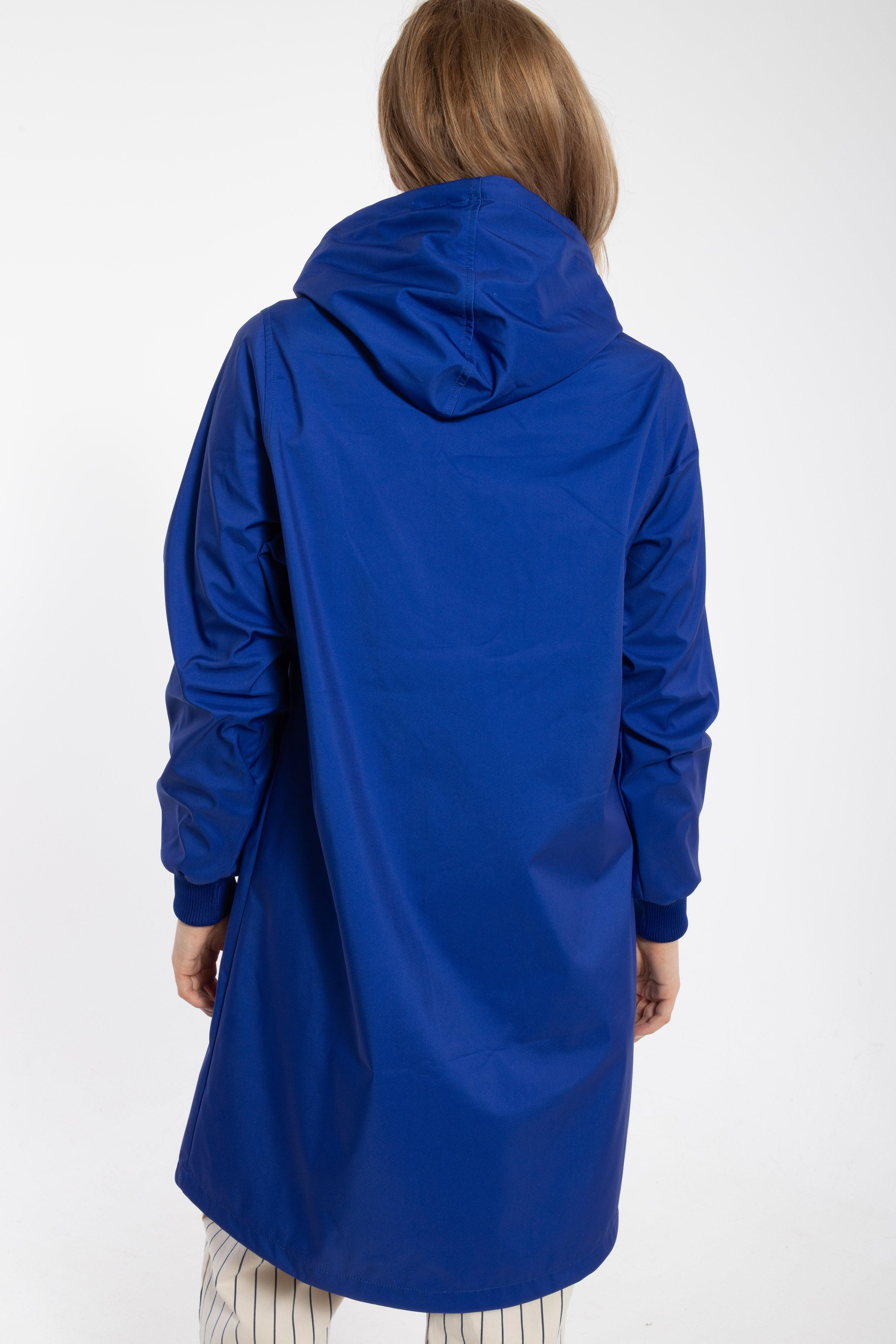 Danemarselisborg Brushed Shell Parka Deep Blue