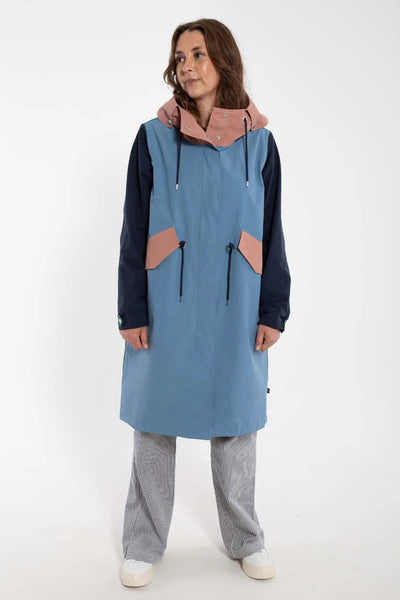 Danefae Premium Winterregenmantel Damen Danesandur Schwarz 