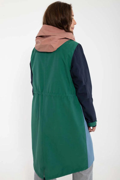 Danefae Premium Winterregenmantel Damen Danesandur Schwarz 