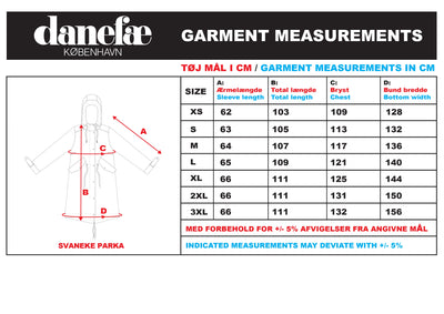 Danefae Premium Winterregenmantel Damen Danesandur Schwarz 