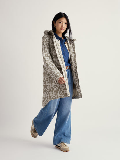 Seasalt Regenjas Dames Seafaring Blotted Anemone Seed