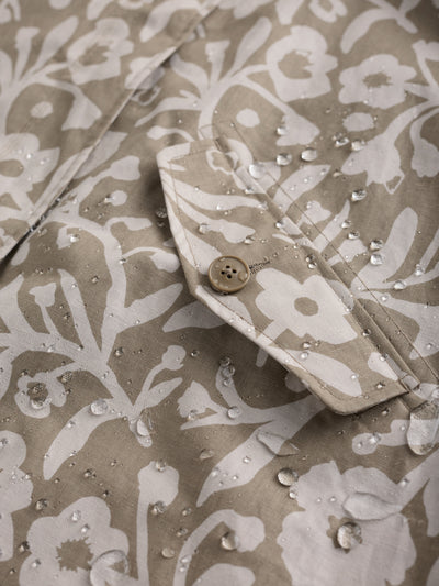 Seasalt Regenjas Dames Seafaring Blotted Anemone Seed detail