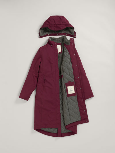Seasalt Winter Parka Dames Janelle Bergamot front